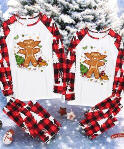 Gingerbread Yoda Baby Family Christmas Pajama Sets