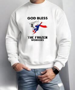 God Bless The Frozen Workers Lineman Shirt