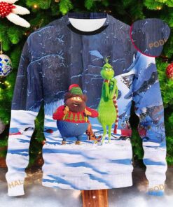 Grinch & Mr. Bricklebaum’s Festive Ugly Xmas Sweater, A Merry Grinchmas Find Grinch & Mr. Bricklebaum’s Festive Ugly Xmas Sweater, A Merry Grinchmas Find
