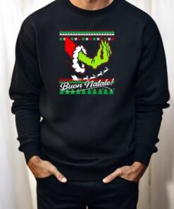 Grinch Hand Gesture Buon Natale Christmas Shirt Grinch Hand Gesture Buon Natale Christmas Shirt
