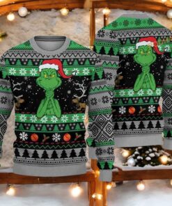 Grinchmas Fan Favorite Ugly Xmas Ugly Sweater, Merry Grinchmas Festive Wear