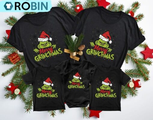 Grinchmas Shirts, Merry Christmas T Shirts