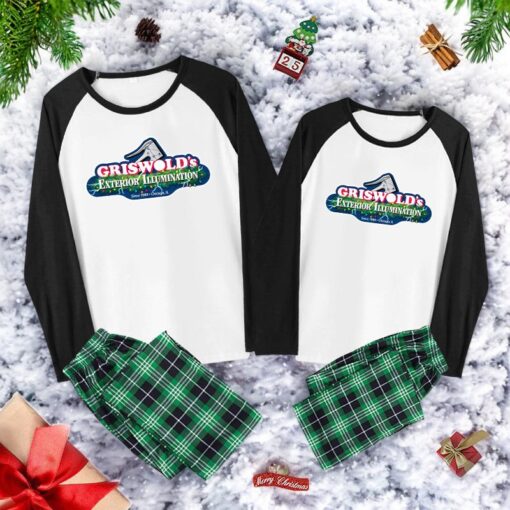Griswold’s Exterior Illumination Family Christmas Pajama Sets