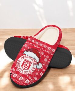 Hallescher FC Football Team In House Slippers
