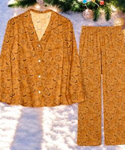 Halloween Geometric Figure Family Pajamas Set Halloween Geometric Figure Family Pajamas Set