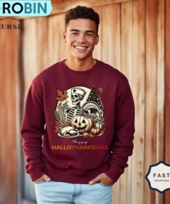 Happy Hallothanksmas Nurse Sweatshirt, Halloween Shirt