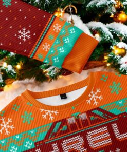 Happy Replicant Xmas Red Ugly Christmas Sweater