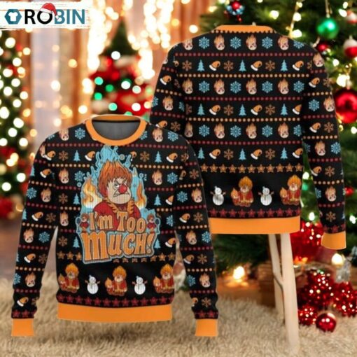 Heat Miser The Year Without A Santa Claus Ugly Sweater