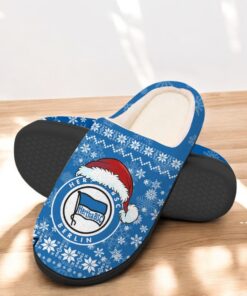Hertha BSC Football Team In House Slippers