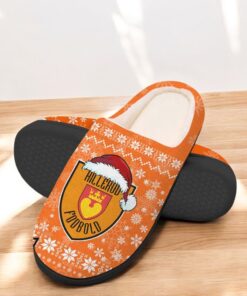 Hillerod Fodbold Football Team In House Slippers