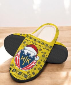 Hobro IK Football Team In House Slippers