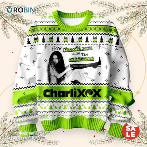 How Charli XCX Stole The Christmas Sweater, Sweatshirt