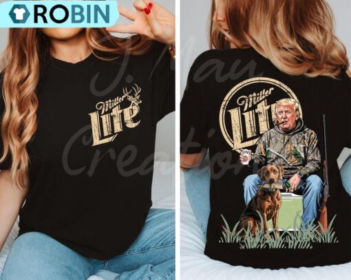 Hunting Trump Gun T Shirt, Tee