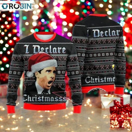 I Declare Christmas Ugly Sweater
