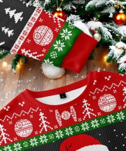 I Find Your Lack Of Cheer Disturbing Black Ugly Christmas Sweater