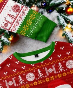 I Find Your Lack Of Cheer Disturbing Red Ugly Christmas Sweater