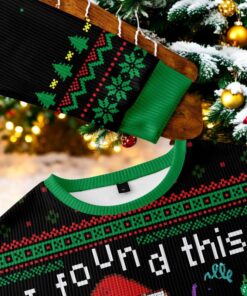 I Found This Black Ugly Christmas Sweater