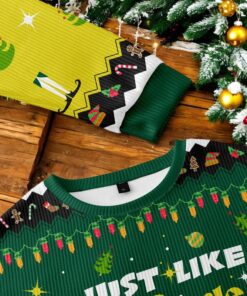 I Just Like To Smile Ugly Christmas Sweater