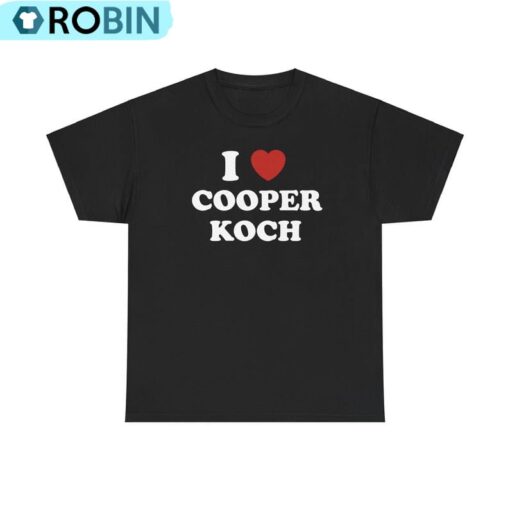 I Love Cooper Koch Shirt