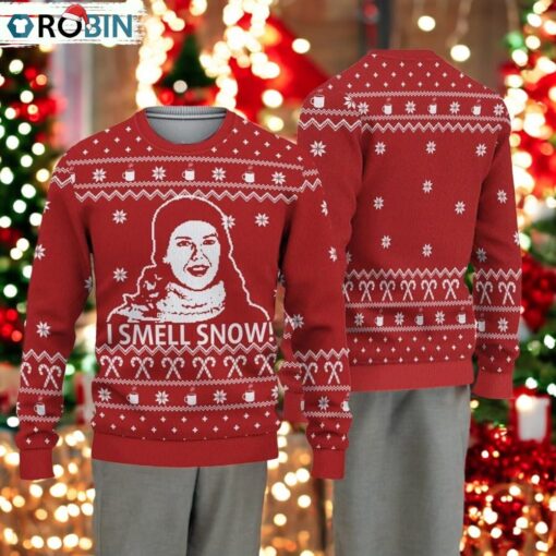 I Smell Snow Gilmore Gilrs Ugly Christmas Sweater, Lorelai Gilmore Xmas Sweater