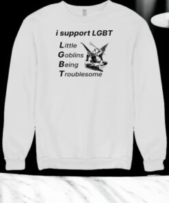 I Support Lgbt Little Goblins Being Troublesome Shirt I Support Lgbt Little Goblins Being Troublesome Shirt