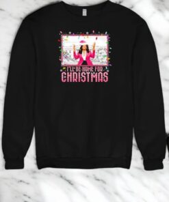 I’ll Be Home For Christmas Santa Kamala Xmas Pajamas 2024 Shirt