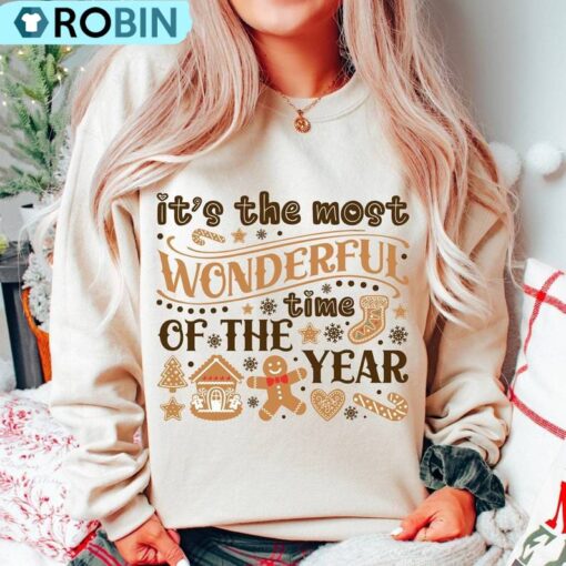 It S The Most Wonderful Time Of The Year Sweatshirt, Merry Christmas Shirt