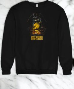 Jack Skellington West Virginia Mountaineers Halloween Shirt