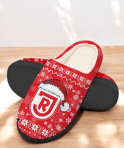 Jahn Regensburg Football Team In House Slippers