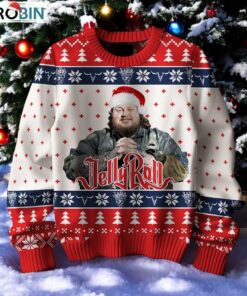 Jelly Roll Even Savage Bitches Go To Heaven Christmas Sweater, Sweatshirt