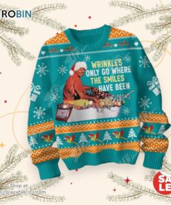 Jimmy Buffett Wrinkles Only Go Where The Smiles Have Been Sweater, Sweatshirt