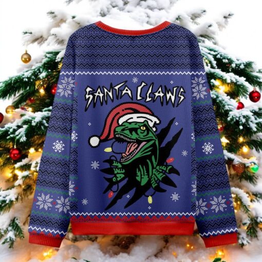 Jurassic Dinosaurs Ugly Christmas Sweater