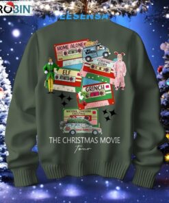 Just A Girl Who Loves Christmas Movies Tour Christmas Sweater, Sweatshirt