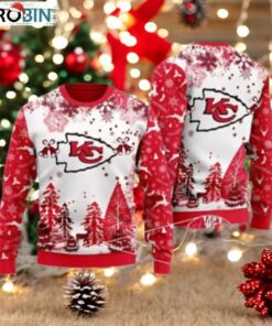 Kansas City Chiefs Festive Spirit Ugly Christmas Sweater