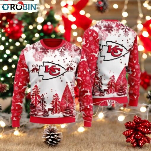 Kansas City Chiefs Festive Spirit Ugly Christmas Sweater