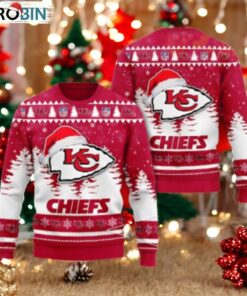 Kansas City Chiefs Santa Spirit Ugly Christmas Sweater