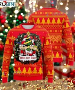 Kansas City Chiefs Snoopy The Peanuts Friends Ugly Christmas Sweater
