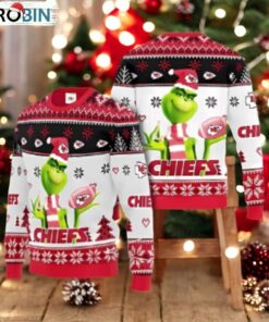 Kansas City Chiefs The Grinch Gift Ugly Christmas Sweater