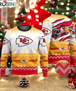 Kansas City Chiefs Winter Warmth Ugly Christmas Sweater