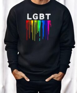 Lgbt Flowing Paint Watercolor Shirt Lgbt Flowing Paint Watercolor Shirt