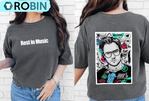 Liam Payne Rest In Music Shirt, Rip 0ne D1rection Death Tee