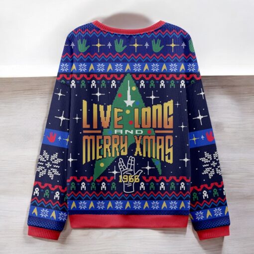 Live Long Merry Xmas Ugly Christmas Sweater