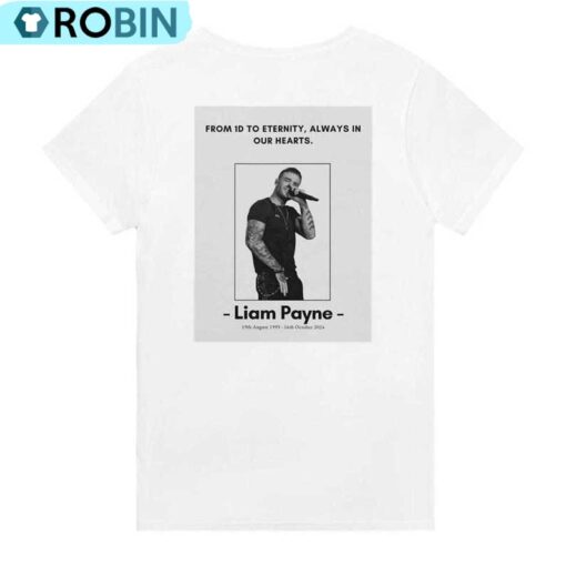 Limited Eternity T-shirt, Liam Payne Rest In Music Unisex Tee Tops
