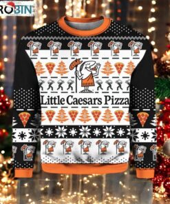 Little Caesars Pizza Ugly Christmas Sweater
