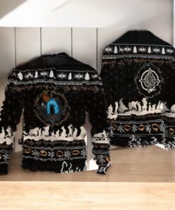 Lord Of The Rings Ugly Sweater, Sauron Eye Ugly Christmas Sweater