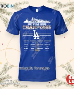 Los Angeles Dodgers 2024 World Series Champions Unisex Shirt