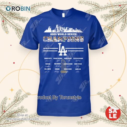 Los Angeles Dodgers 2024 World Series Champions Unisex Shirt
