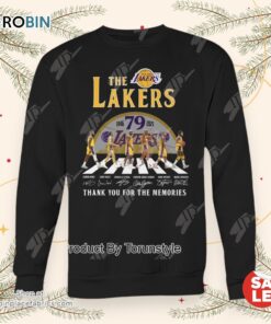 Los Angeles Lakers 79th Anniversary 1946 2025 Thank You For The Memories Unisex Shirt