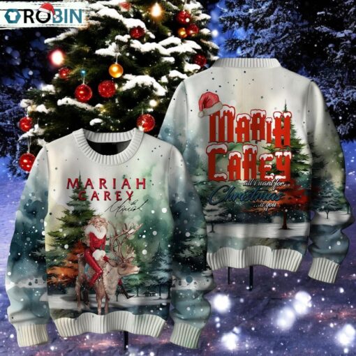 Mariah Carey All I Want For Christmas Is You Christmas Sweater, Sweatshirt