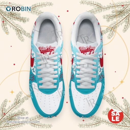 Mariah Carey Merry Christmas One And All Air Force 1 Sneakers